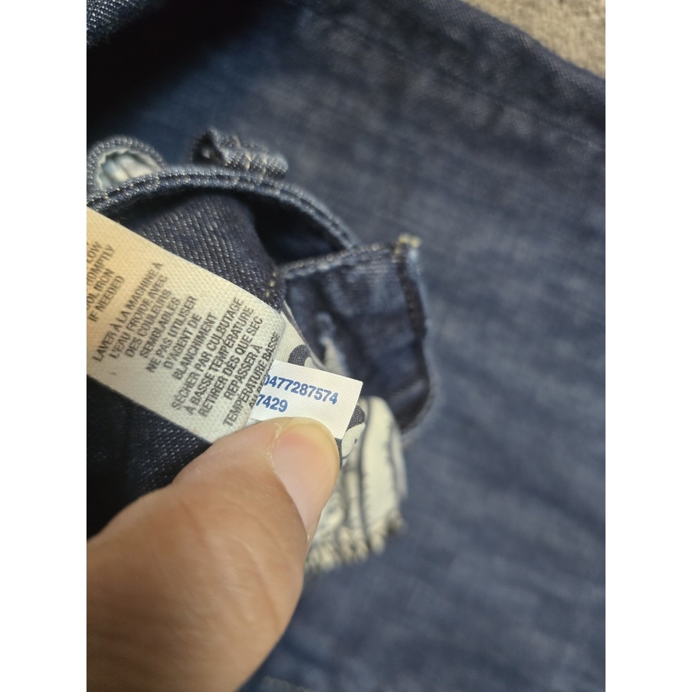 Dark Blue Women's Flared Jeans - Picture 4 of 15